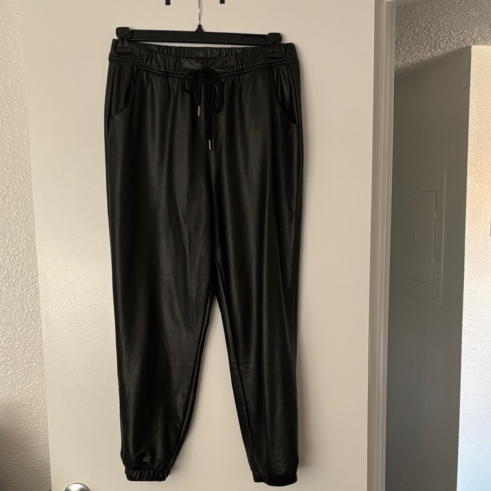 Haute Monde Black Track Pants